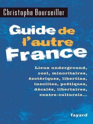cover image of Guide de l'autre France